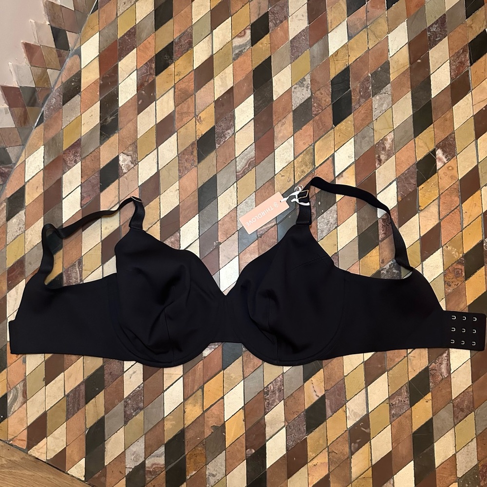 ThirdLove Classic Unlined Full Coverage Bra - Black, Size 36H